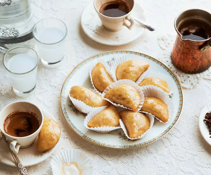 Travados de Muez (Sweet Walnut-Filled Bourekas) image