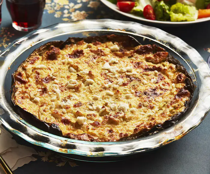 Patrigian mi Tiri (Eggplant and Cheese Casserole) image