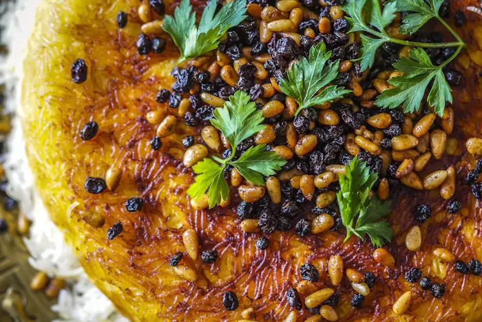 Polo With Tahdig (Crispy Persian Rice) image