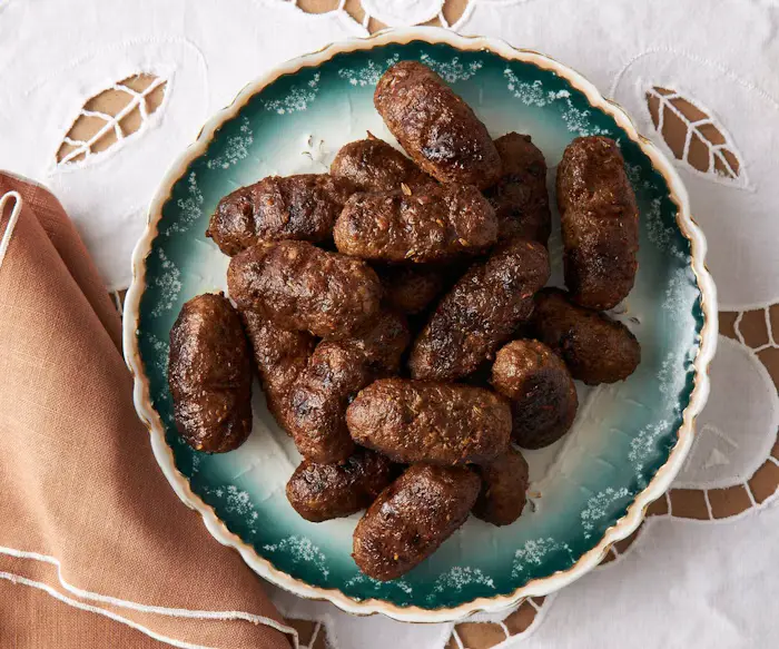 Spicy Merguez Kebabs image