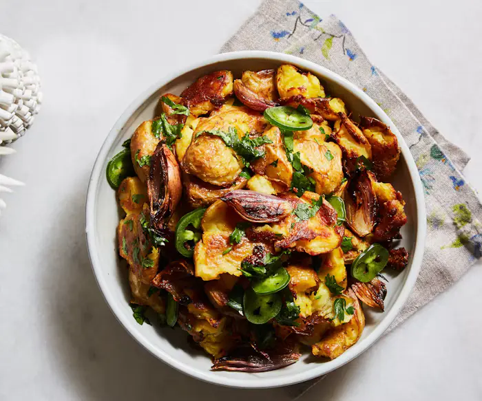 Crispy Smashed Potatoes image