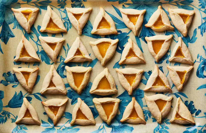 Hamantaschen With Lemon Curd Filling image
