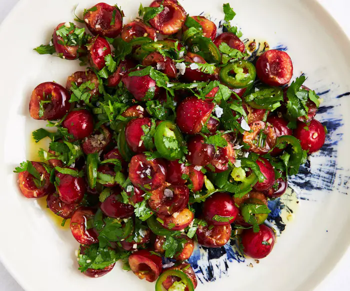 Lali Salad (Cherry, Chile, and Cilantro Salad) image