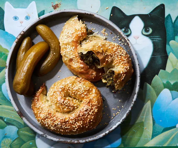 Spinach and Cheese Bourekas image