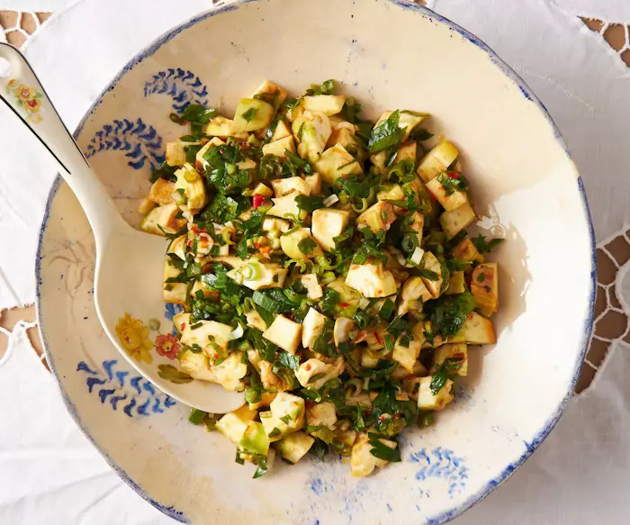 Fresh Artichoke Salad With Lemon and Pilpelchuma image