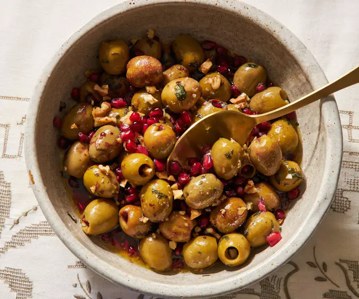 Olive Salad With Pomegranate image