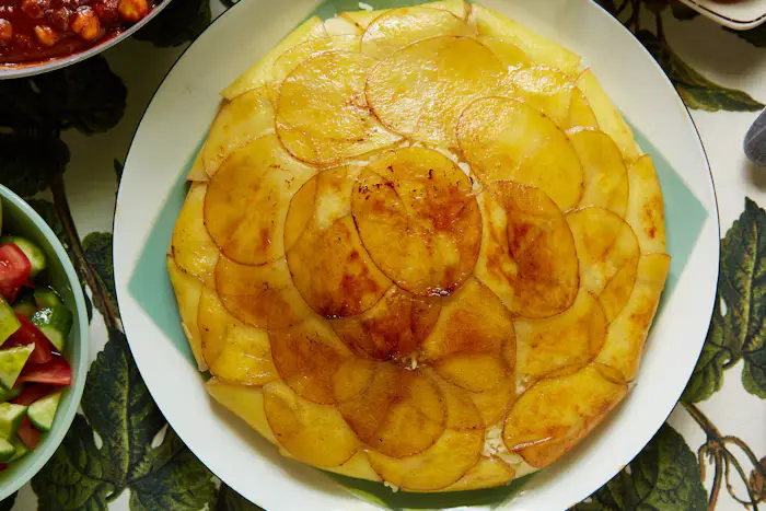 Potato Tahdig (Persian Rice With Potatoes) image