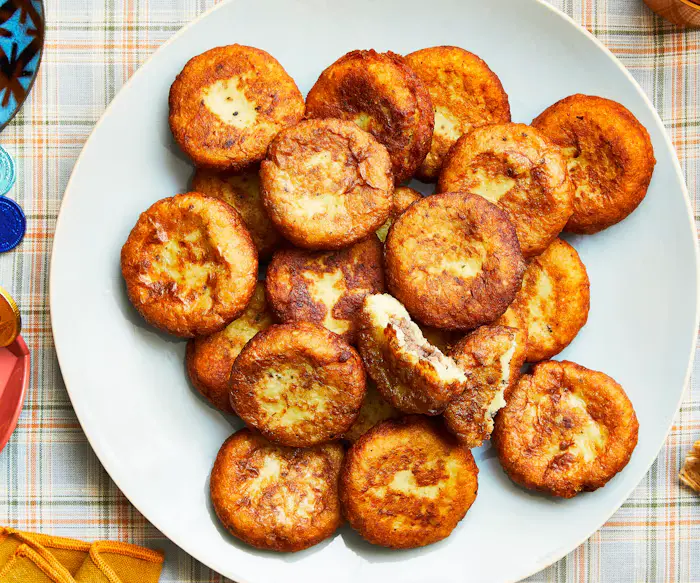 Kubbeh Batata (Iraqi Potato Fritters Filled with Meat) image