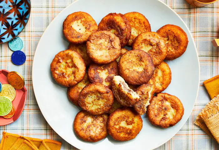 Kubbeh Batata (Iraqi Potato Fritters Filled with Meat) image