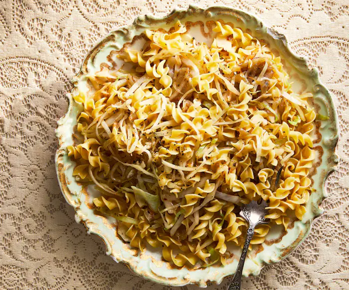 Sweet Cabbage Noodles image