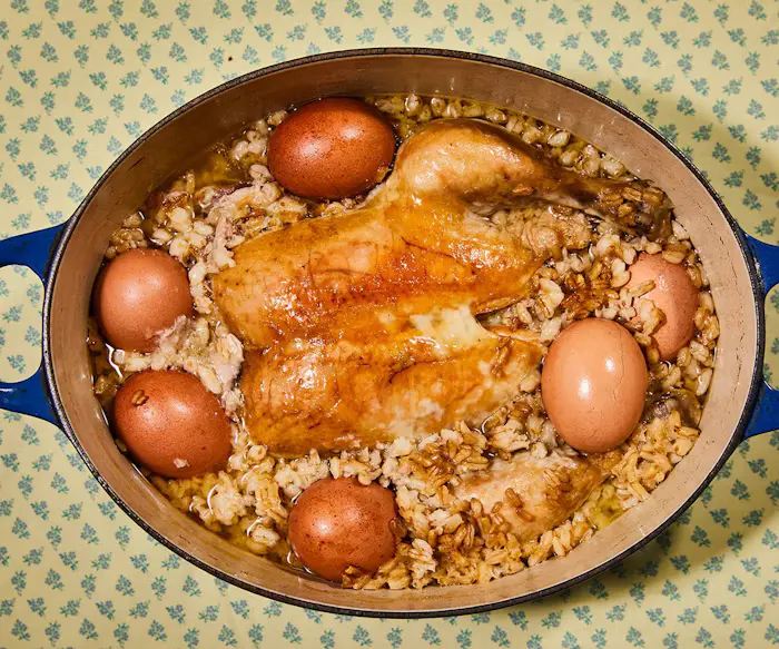 Harissa (Overnight Chicken With Wheat Berries) image