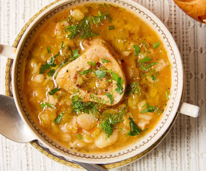 Split Pea Soup With Marrow Bones image