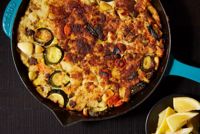 Ma'akud (Libyan Potato Casserole With Beef and Vegetables) image