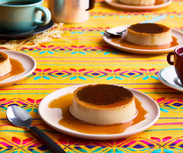 Poppy Seed Flan image