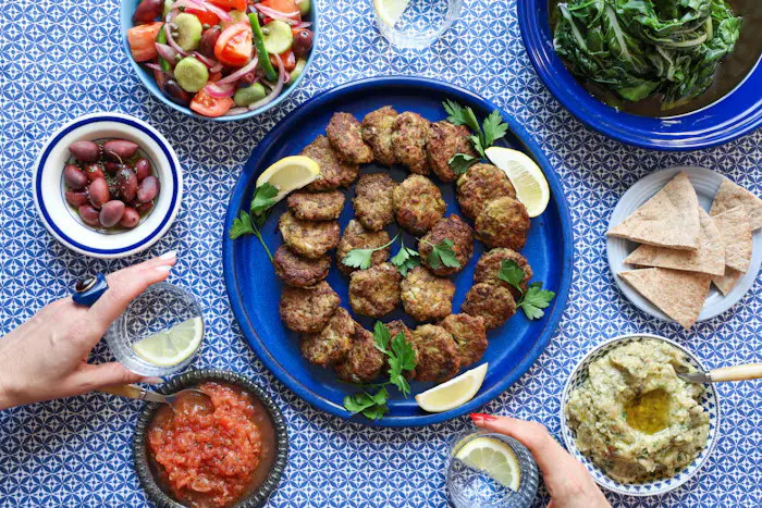 Prassokeftedes (Greek Leek Patties) image