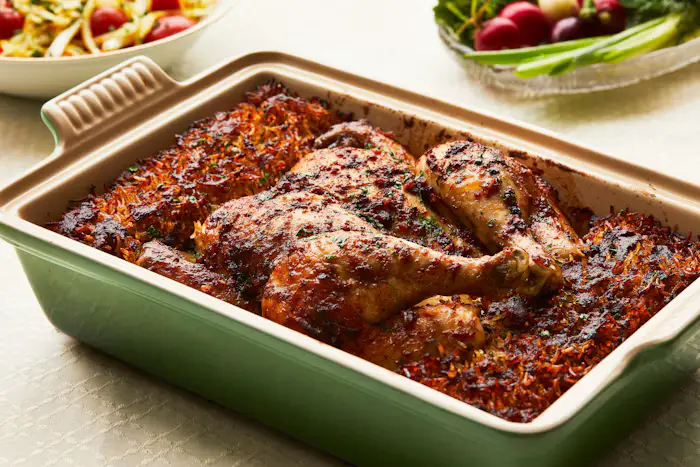T’bit (Iraqi Stuffed Chicken with Spiced Rice) image