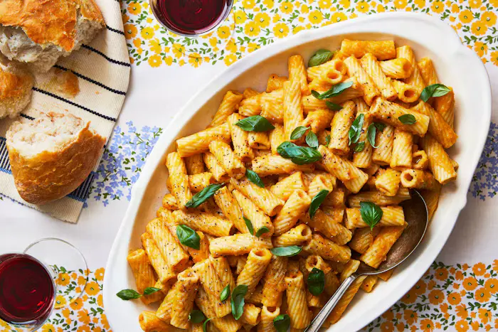 Rigatoni with Butternut Squash Sauce image