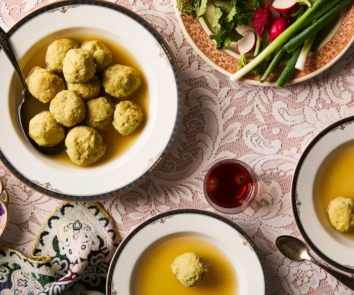 Gondi (Persian Chickpea Dumplings) image