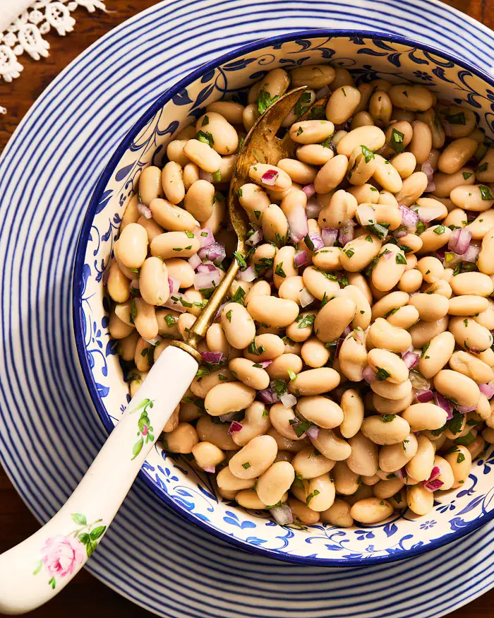 Fassolia Piaz (Greek White Bean Salad) image