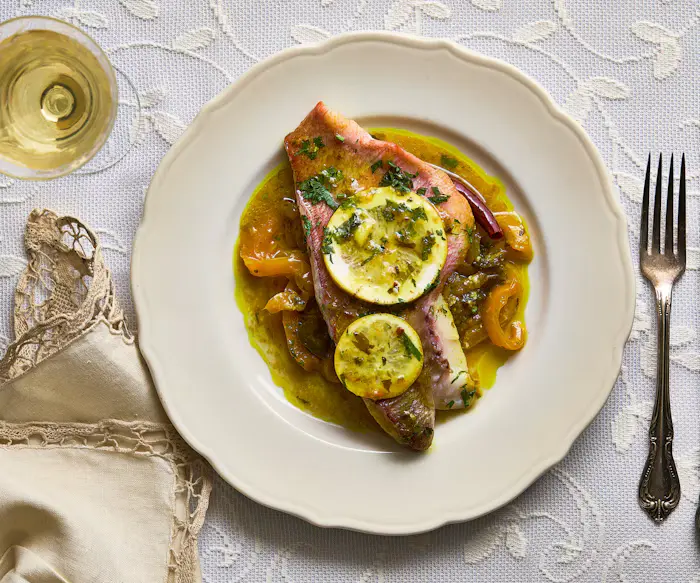 Moroccan Fish Tagine image