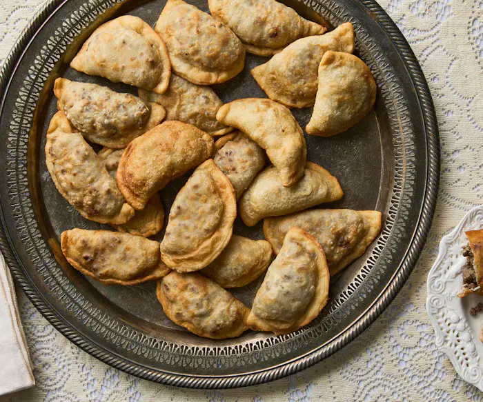 Fried Sambousak (Middle Eastern Turnovers) image