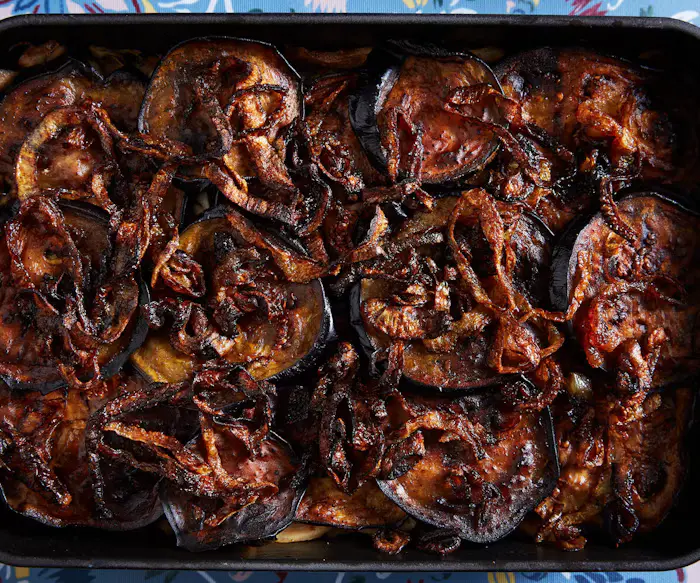 Almoronia (Baked Chicken and Eggplant) image