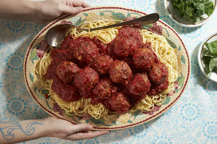 Meatballs With Tomato Sauce image