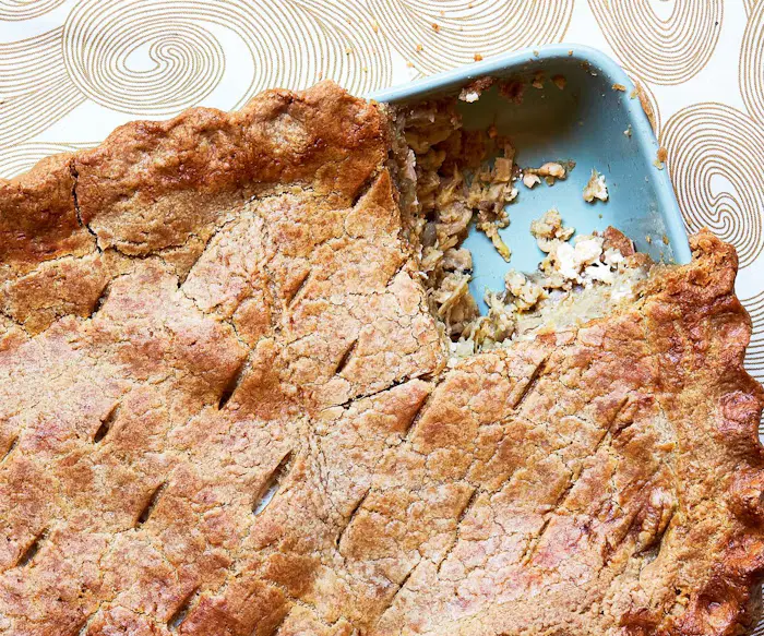 Pastel de Merengena (Smoky Eggplant and Feta Pie) image
